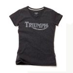 Camiseta Quin Vintage Logo Feminina Triumph
