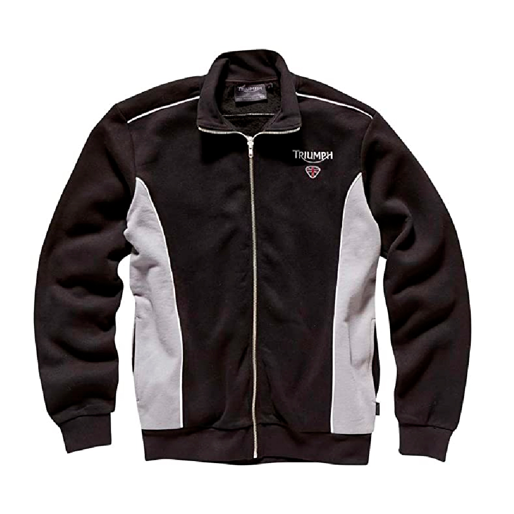 triumph zip up moletom com capuz