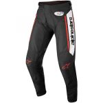 Calça Masculina Racer Flag22 Preto/Branco/Vermelho Alpinestars