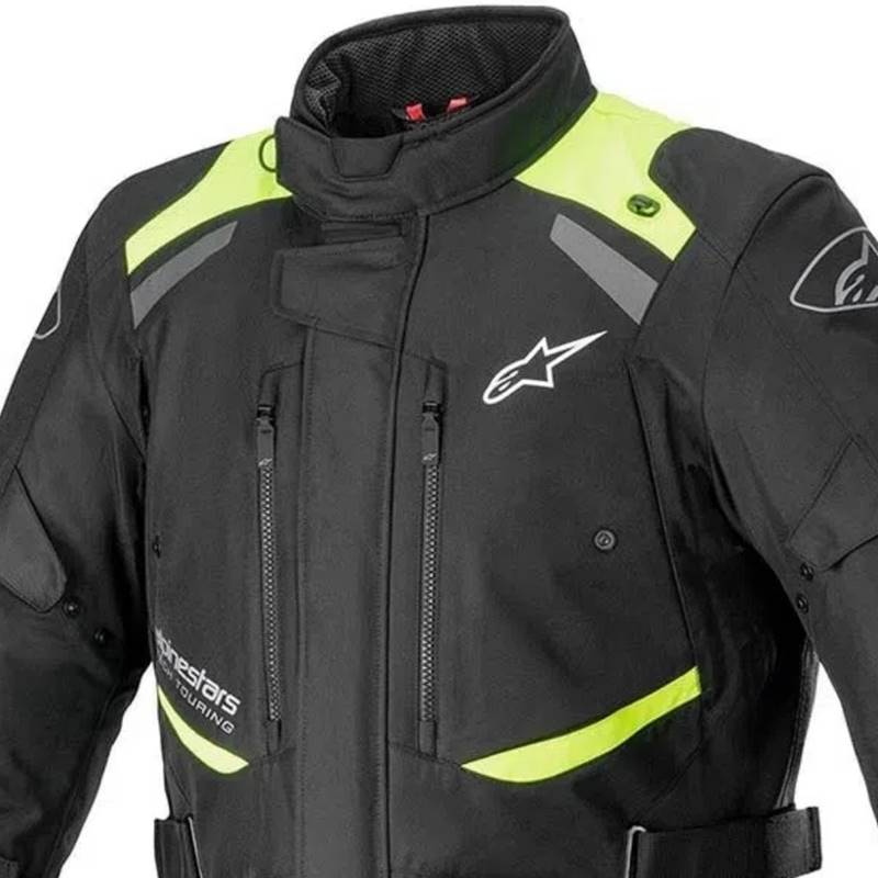 Jaqueta Andes V3 Drystar Preto/amarelo Alpinestars - Imagem 5