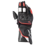 Luva SP 2 V3 Preto/Branco/Vermelho Alpinestars