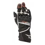 Luva GP Plus R V2 Preto/Branco Alpinestars