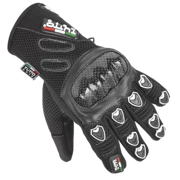 Luva Tutto RX Carbon Summer Preta