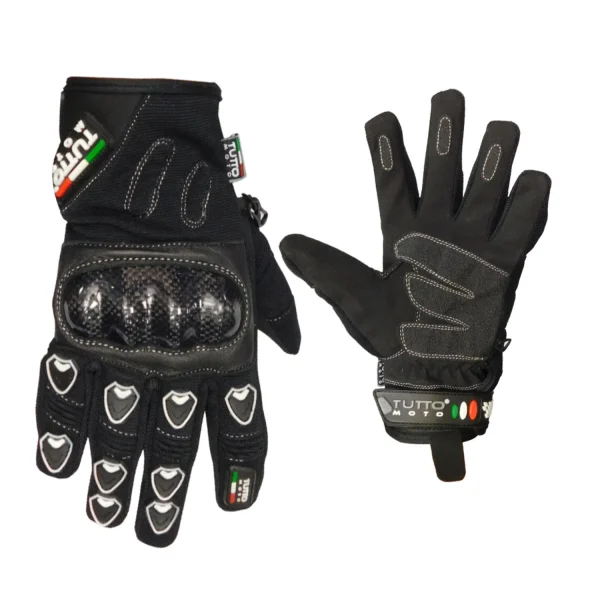 Luva Tutto RX Carbon Summer Preta - Imagem 3