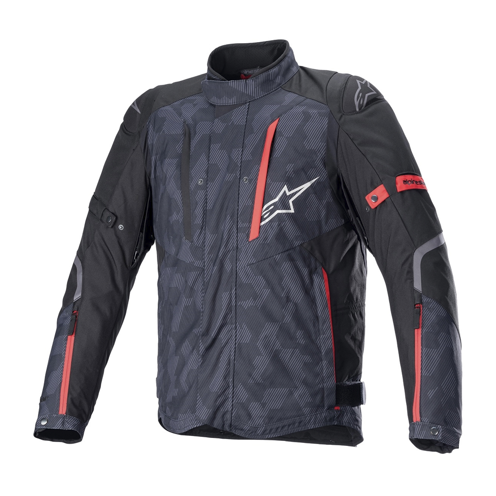 Jaqueta RX5 Preto/Camo/Vermelho Alpinestars
