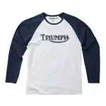 Camiseta Burgundy Logo Tee Azul Triumph