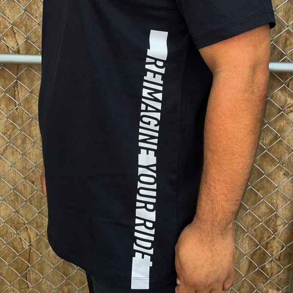 Camiseta Dominar Preta Bajaj - Imagem 4
