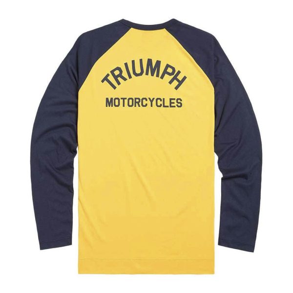 Camiseta Triumph Blackwell Amarelo/Azul - Imagem 2