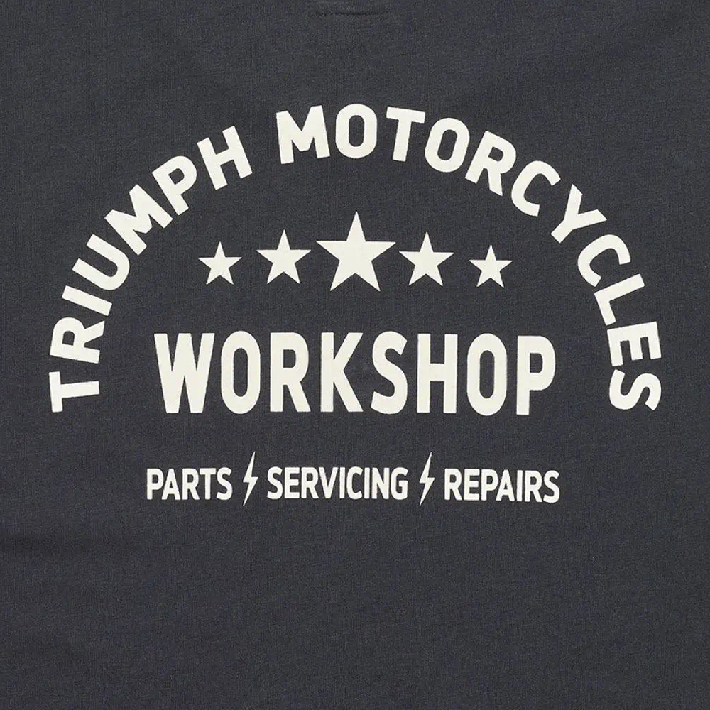 Camiseta Triumph Motorcycles Marie Preto/Branco - Imagem 3