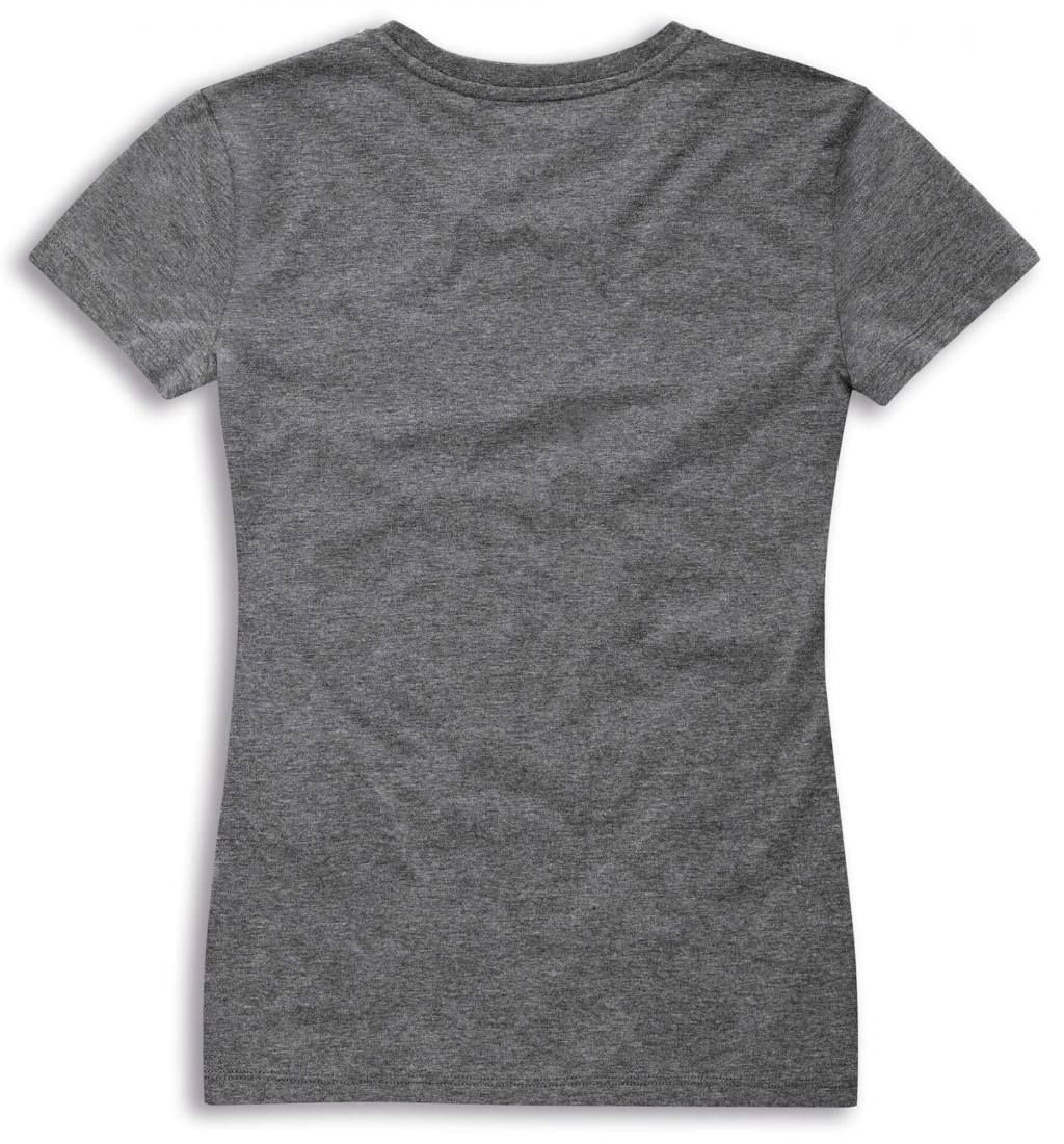 Camiseta Ducati 77 Feminina Cinza - Imagem 2