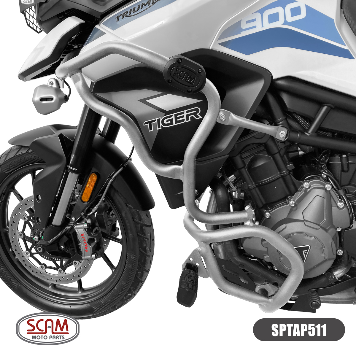 Protetor Scam de Motor/Carenagem Triumph Tiger 900 (2020+)