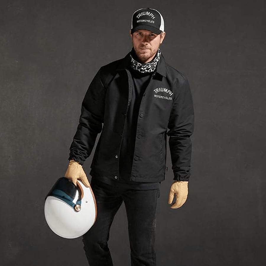 Jaqueta Triumph Carter Coach Preto - Imagem 6