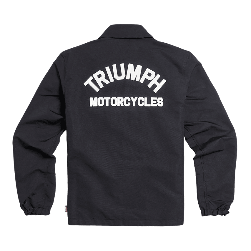 Jaqueta Triumph Carter Coach Preto - Imagem 2