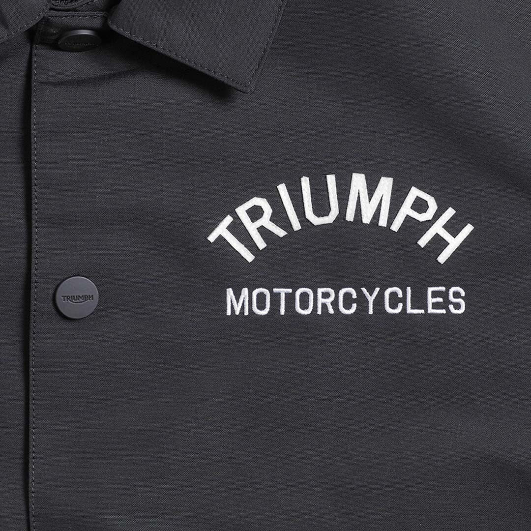 Jaqueta Triumph Carter Coach Preto - Imagem 3