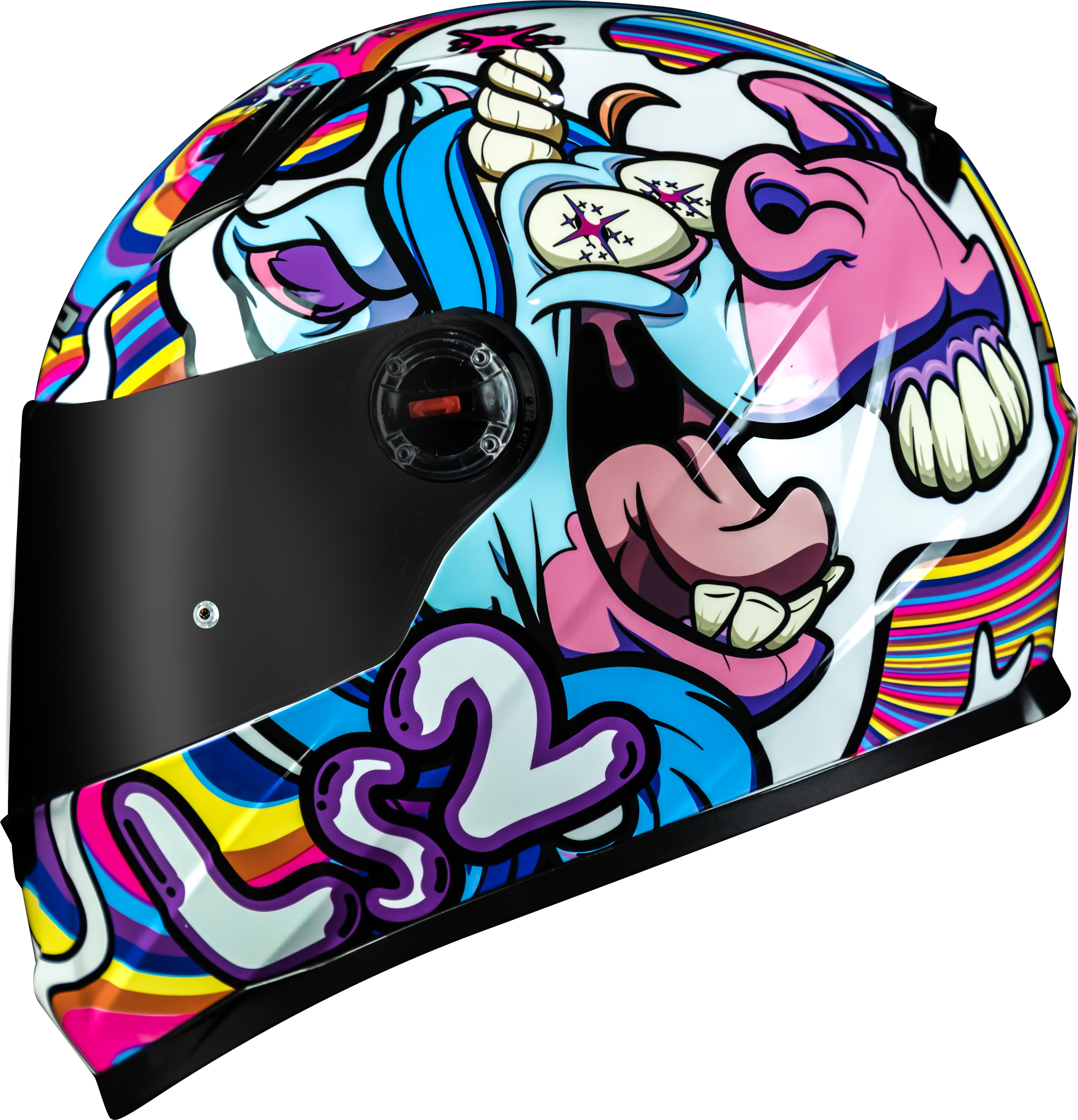 Capacete LS2 FF358 Bubble Branco