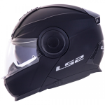 Capacete LS2 Scope FF902 Monocolor Preto Fosco