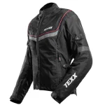 Jaqueta Texx New Strike V2 LD Feminino Preto e Vermelho