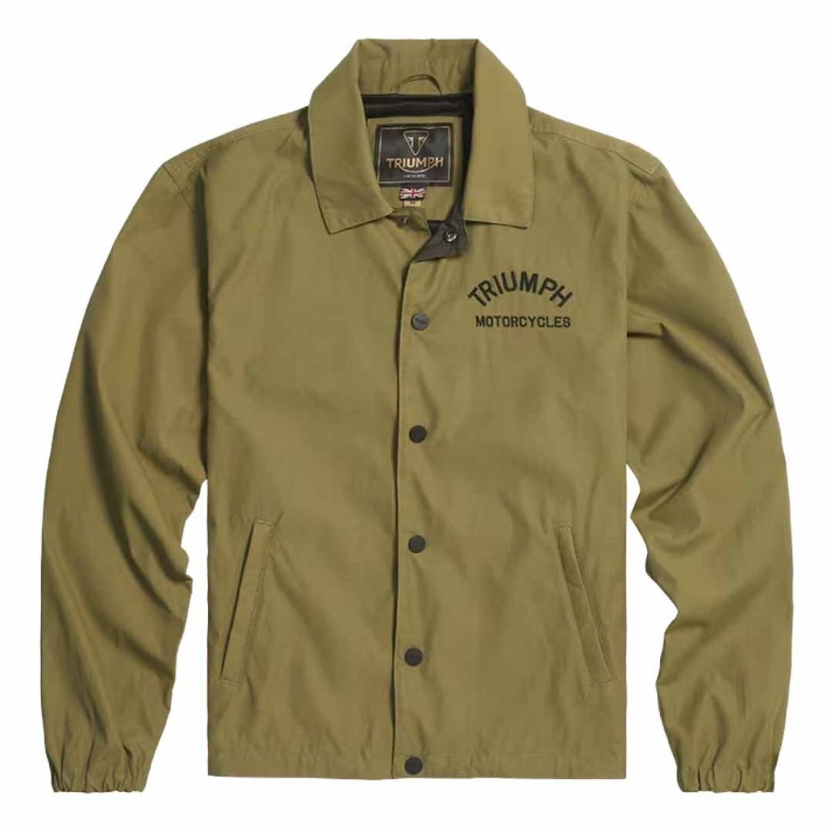 Jaqueta Triumph Carter Khaki e Preto