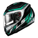 Capacete LS2 FF397 Vector Evo Rider Prata/Cinza
