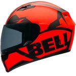 Capacete Bell Qualifier Snow Laranja e Preto Fosco