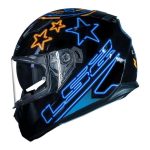 Capacete LS2 FF320 Stream Neon Azul e Florescente