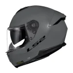 Capacete LS2 Stream II Monocolor Nardo Cinza