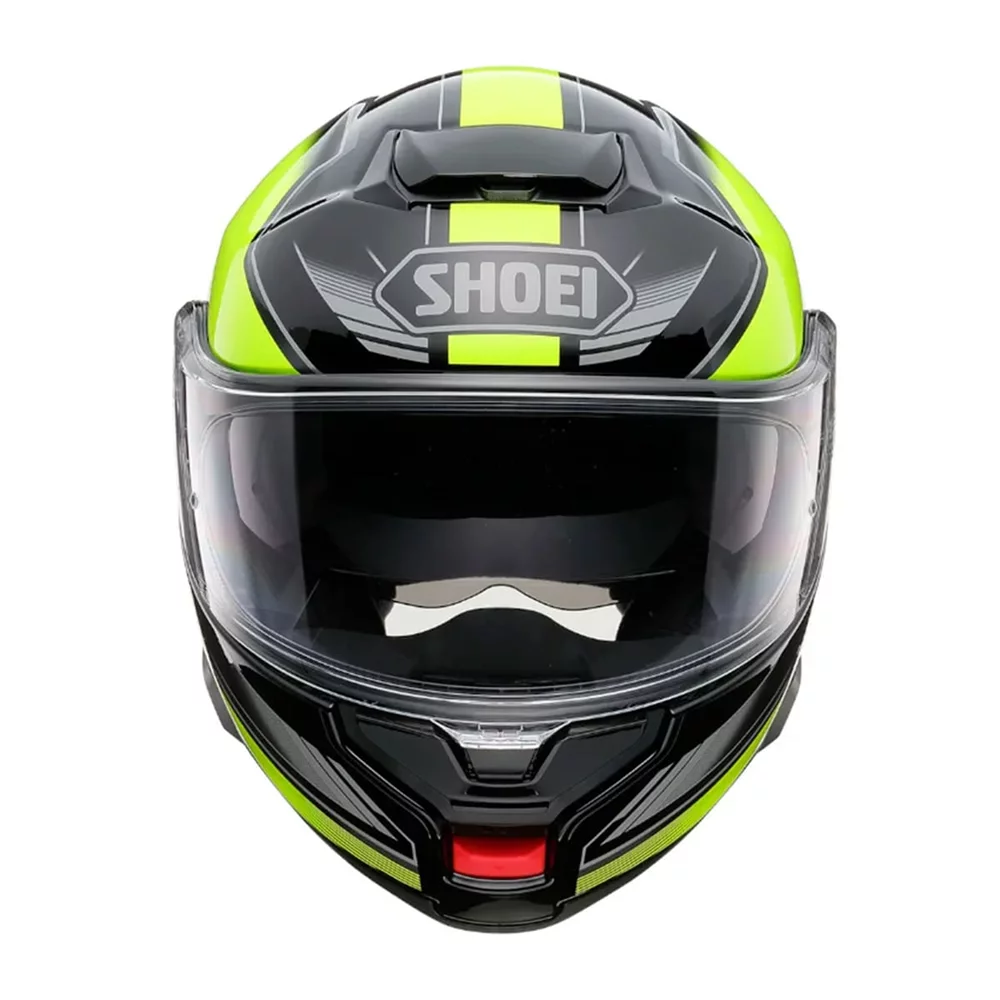 Capacete Shoei Neotec 3 Grasp TC-3 Preto e Amarelo - Imagem 6