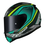 Capacete LS2 Rapid FF353 Ufo Verde Amarelo Fosco