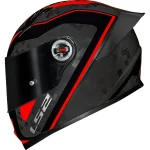Capacete LS2 FF358 S Striker Titânio e Vermelho