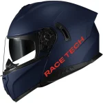 Capacete Race Tech Signal Monocolor Azul Fosco