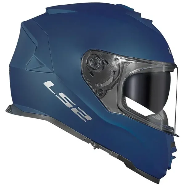Capacete LS2 Storm FF800 Monocolor Azul Fosco - Imagem 2