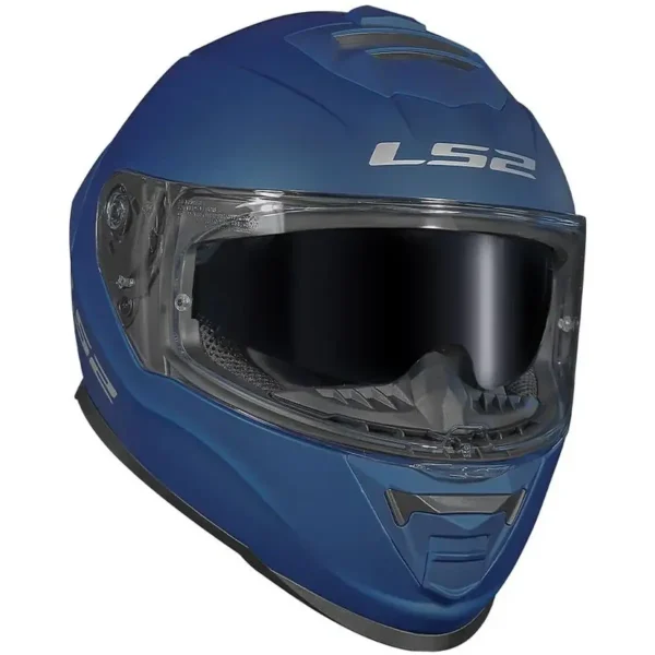 Capacete LS2 Storm FF800 Monocolor Azul Fosco - Imagem 4