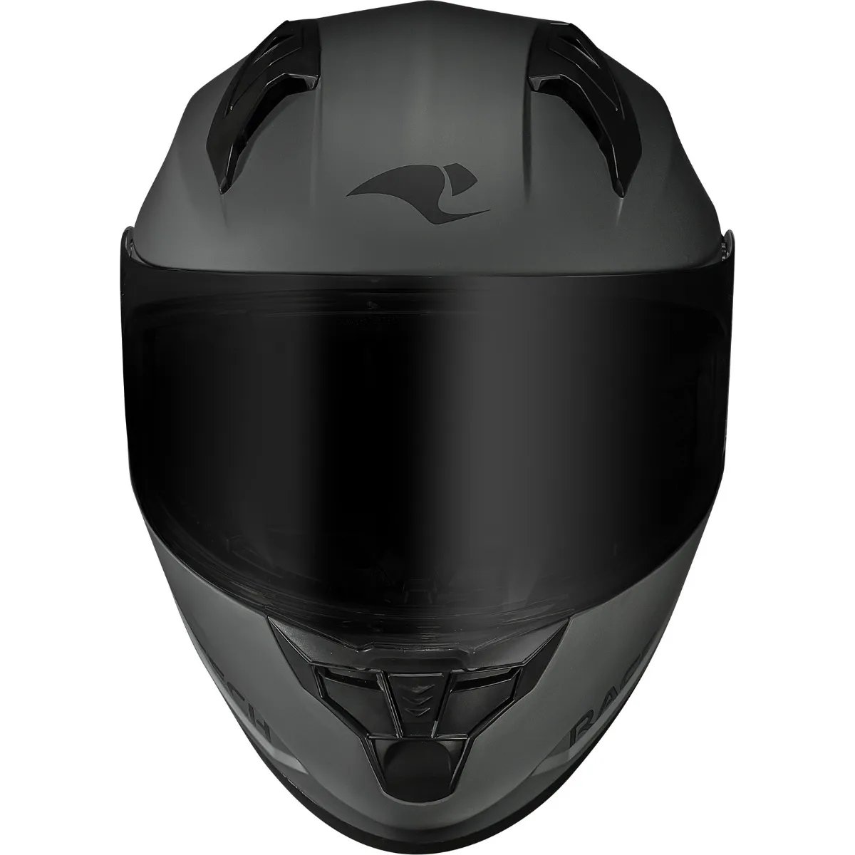 Capacete Race Tech Sector Monocolor Cinza Titânio Fosco - Imagem 3