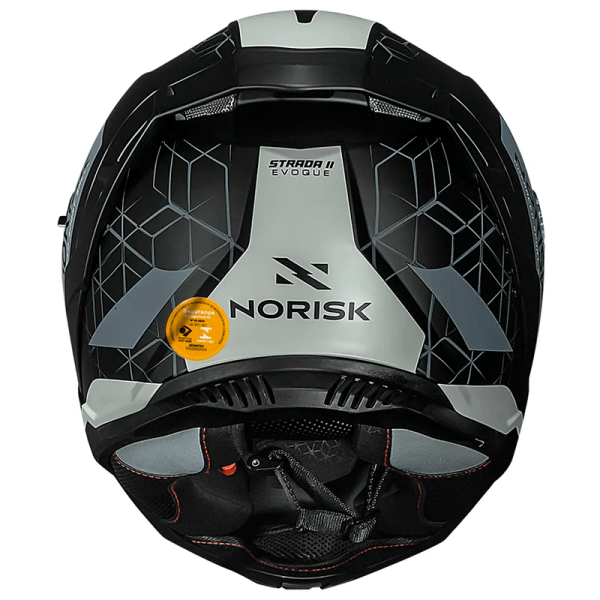 Norisk Capacete Strada II Evoque Matte BLK/GREY - Imagem 4